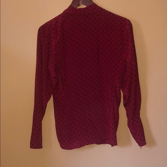 🛑SOLD🛑 Vintage Ungaro, Silk 80’s Blouse Top - Picture 5 of 5